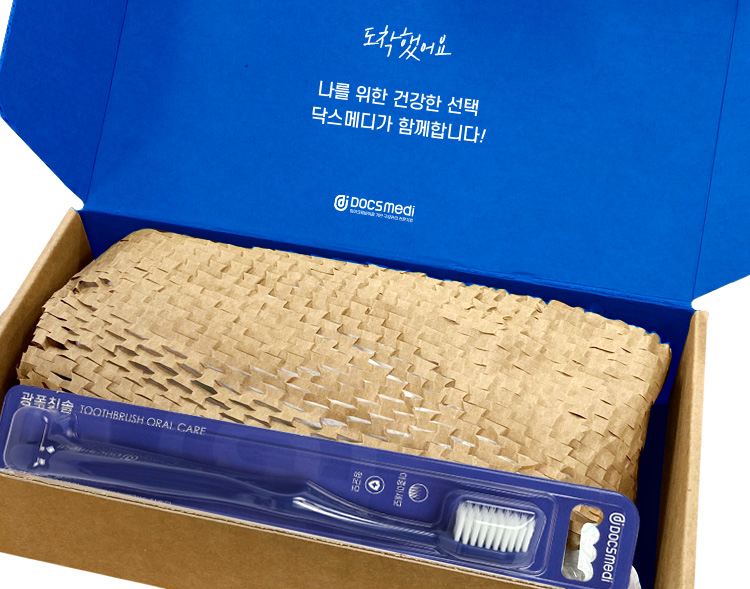 01. 단일소재 제조, 02.고객의 칫솔 정기구독, 03.구강용품과 교환, 04.헤드분리, 05.재활용 단체에 기부, 06.PB상상품 개발에 재사용